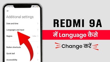 Redmi 9a Me Language Kaise Change Kare | How to Change Language in Redmi 9a