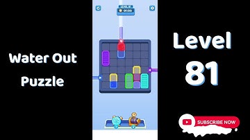 Water Out Puzzle Level 81 Walkthrough 💧 | Step-by-Step Solution | SolutionGuruji