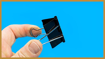 THIS Will Change The Way You Use A Binder Clip: 09TIPS How To Use A Clerical Clip By DIY IDEA