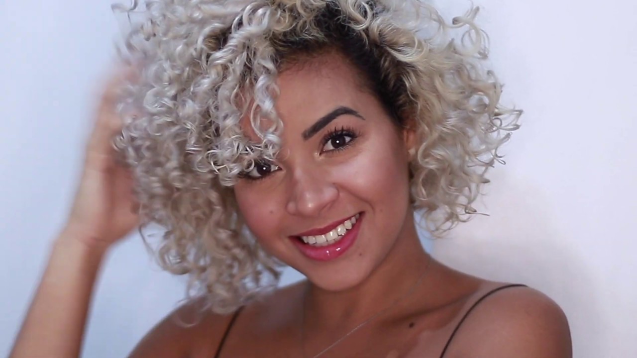 DEFINIÇÃO NUM CABELO DESCOLORIDO: finalização atualizada | Camilla Santana