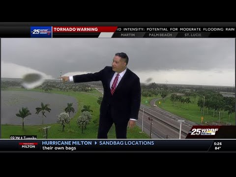 WATCH: Large tornado