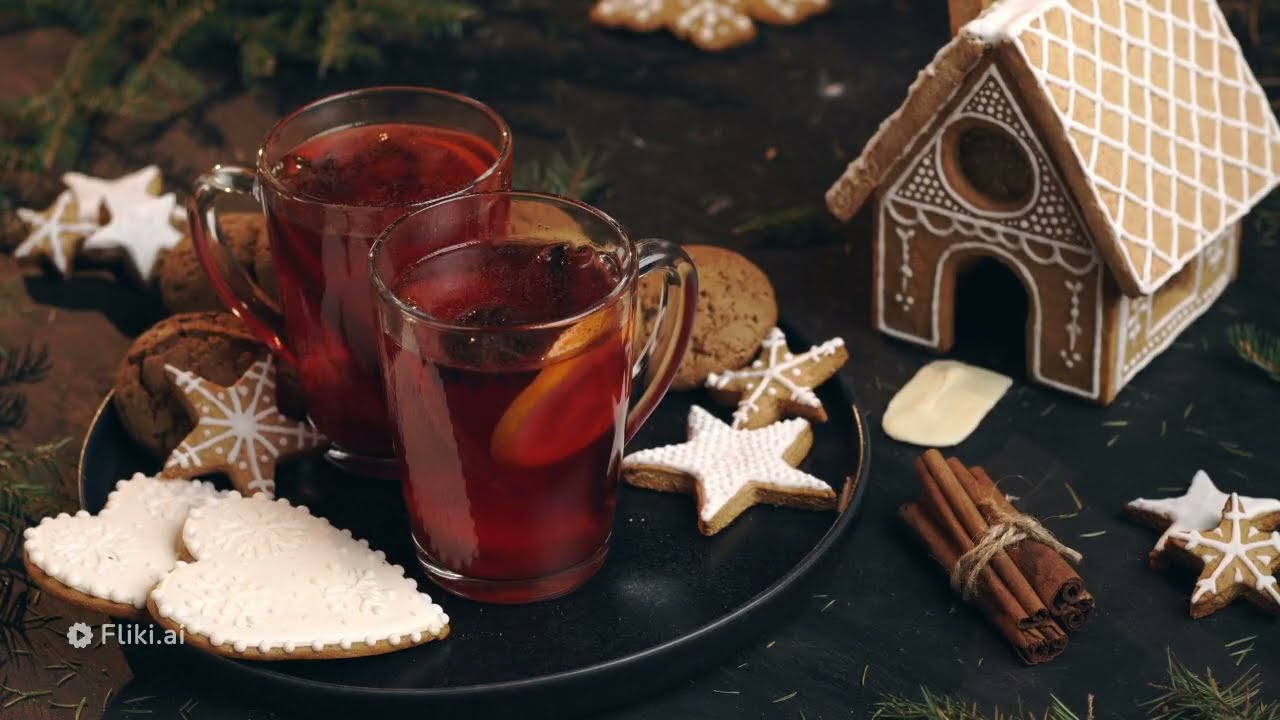 Vin chaud épicé:  Réchauffez vous avec cette délicieuse boisson festive !