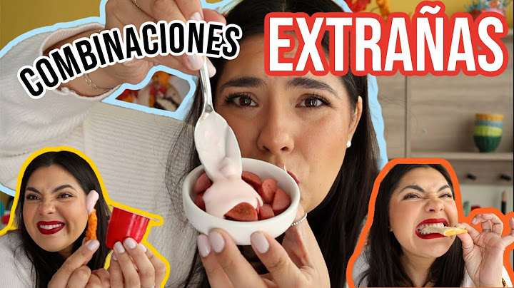Sus combinaciones Extrañas (pero deliciosas?)| RebeO