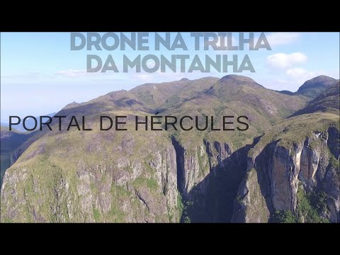 DRONE NA TRILHA DA MONTANHA - Portal de Hércules serra dos órgãos Teresópolis RJ