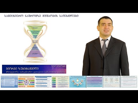 გიორგი ზუბიტაშვილი - სამეცნიერო ნაშრომზე მუშაობის საფუძვლები