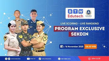 LIVE RANKING TRYOUT CAT-SKD - PROGRAM EXCLUSIVE SEKDIN