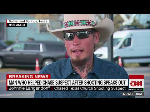 Texas church shooting hero left his shoes, picked up a gun (entire CNN interview)