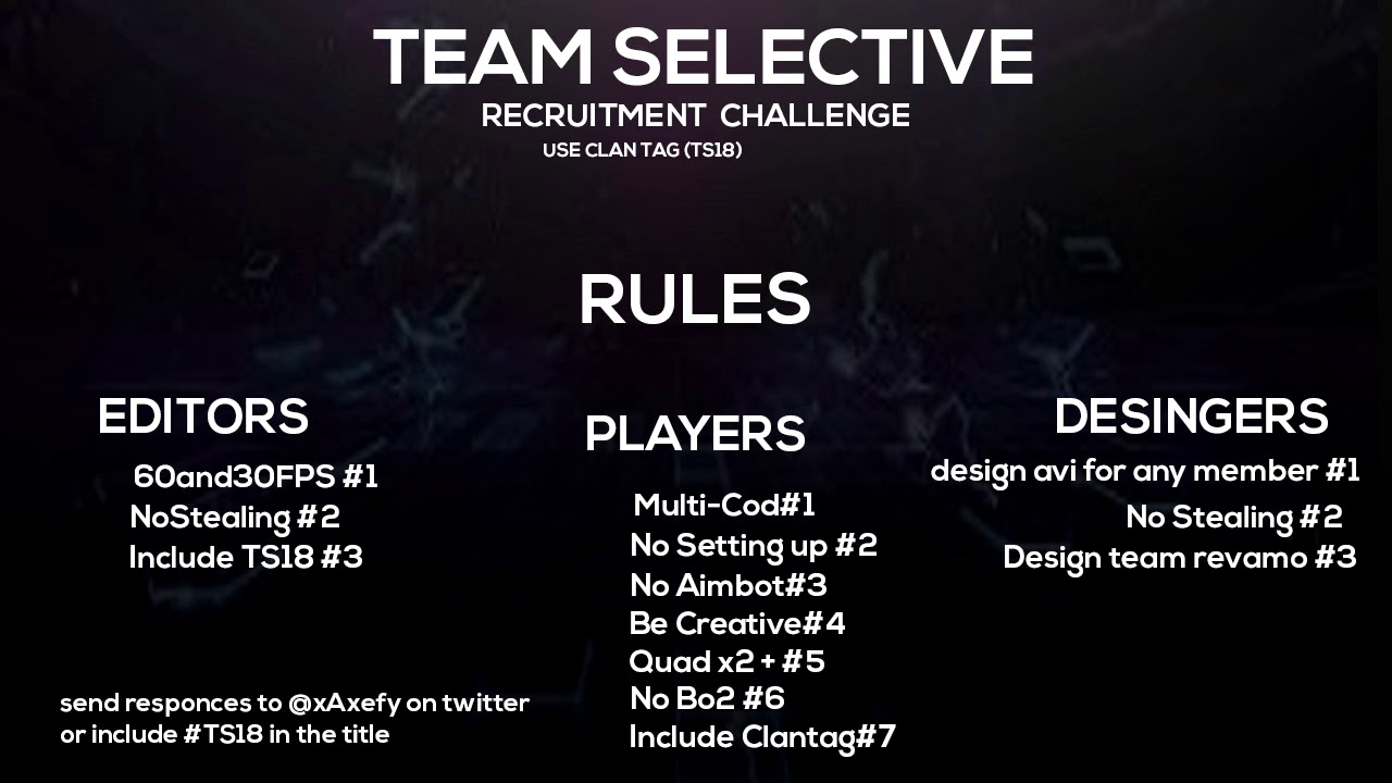 Team Selective Summer Recruitment challenge!!!! - YouTube