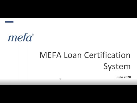 MEFA Portal Webinar