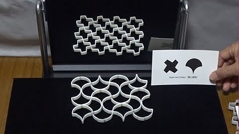 Lecture Series for Those Who Stay Home "3D Optical Illusion: 13. Ambiguous Tiling"