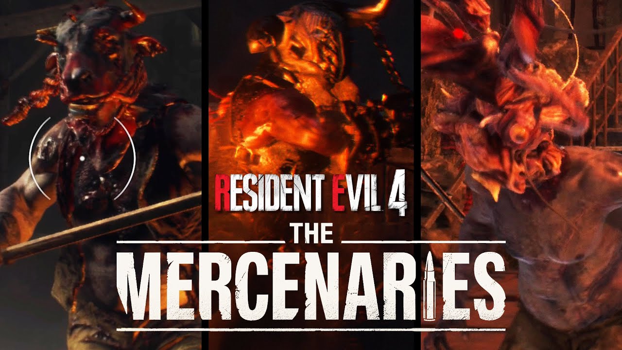 Resident Evil 4 The Mercenaries DLC Stages Revealed in Datamine