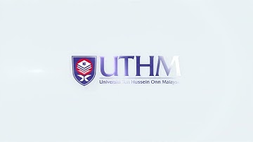 UTHM Logo Intro