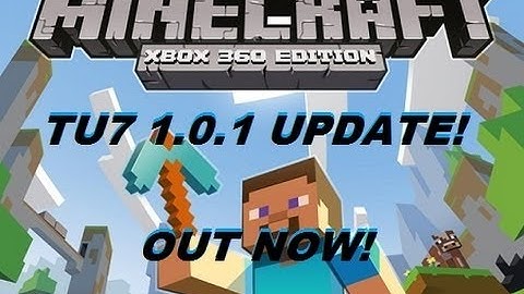 Minecraft 360: TU7 Update 1.0.1 OUT NOW! (Available Update)
