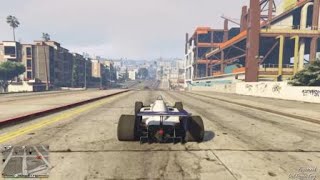 Gta5 f1 car stunt