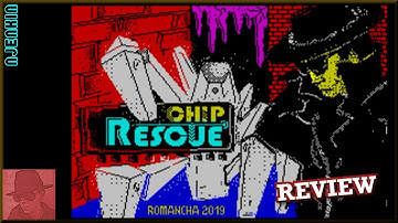 Chip Rescue : Homebrew from 2019 - on the ZX Spectrum 128K !! with Commentary