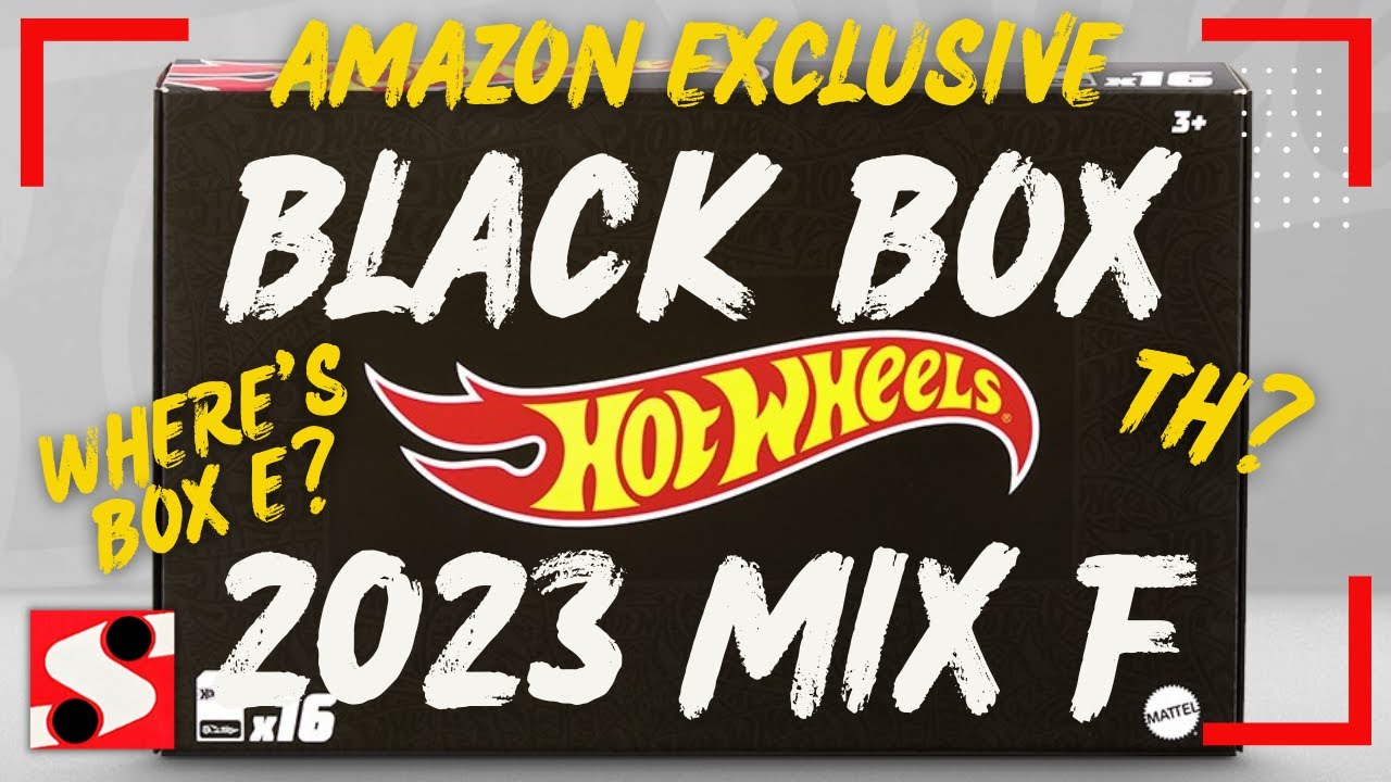 Hot Wheels Black Box Mix A