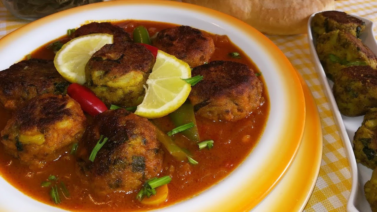 ابن طريقة للبروكلو .مبطن .كعابر بروكلو بلحم المفروم بدون قلي.#مرقة بروكلو تونسي #القرنبيط .brouklou.