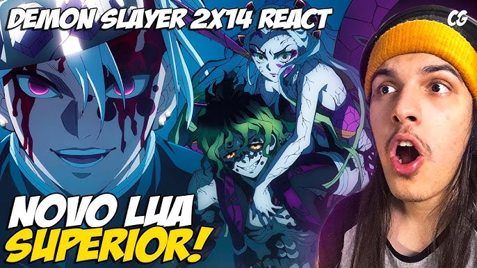 NEZUKO SE TRANSFORMOU! DAKI VS NEZUKO - React Demon Slayer EP 13