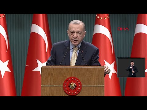 Cumhurbaşkanı Erdoğan Kabine Toplantısı Sonrası Açıklama Yaptı
