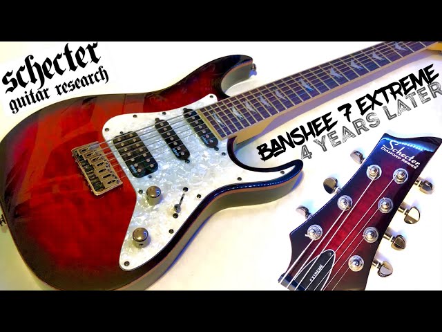 Schecter Banshee-7 Active - Trans Purple Burst | Sweetwater