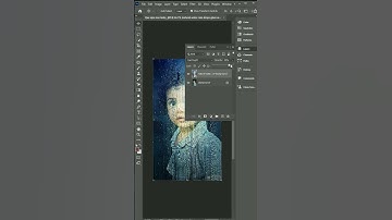 EASY Wet Glass Effect in Photoshop! #photoshop #shortsfeed