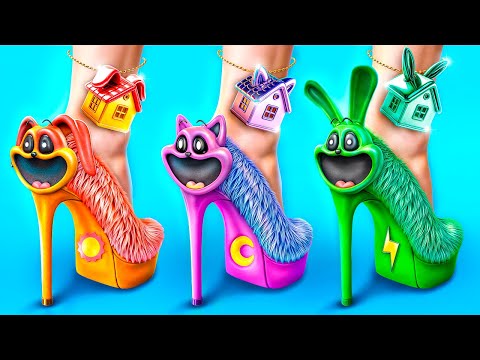 Мы построили секретные домики CatNap, DogDay и Smiling Critters! Poppy Playtime 3!