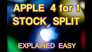 Apple Stock Split Explained Easy | GET RICH