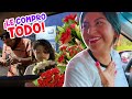 COMPRANDO TODO a VENDEDORES de LA CALLE💸 ¡Sorprendente su Reacción |CONNY MERLIN