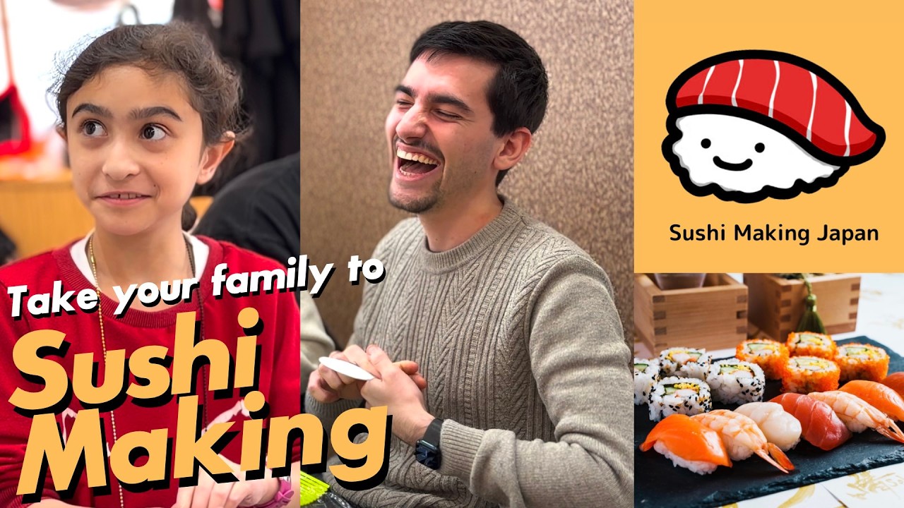 Sushi Making Japan | Cooking Class in Japan