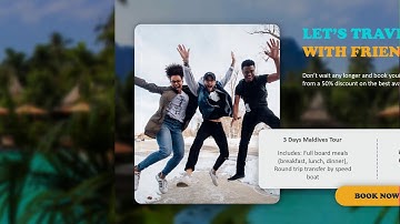 Digital Signage Template for Travel Agencies