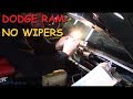 Dodge Ram 3500: No Wipers