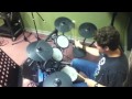 You give love a bad name drum cover