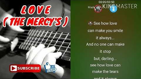 LOVE ( THE MERCY