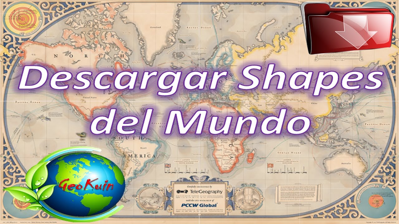Como Descargar Shapes del Mundo