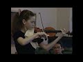 14 yr old hilary hahn recital 19940324 fort collins co