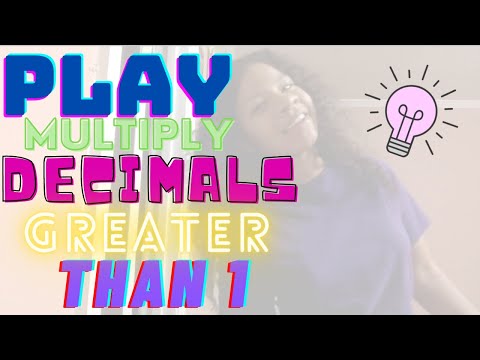 Multiplying Decimals greater than 1 | 3 Levels to Master | 2 Examples | C.A.R.E. Project