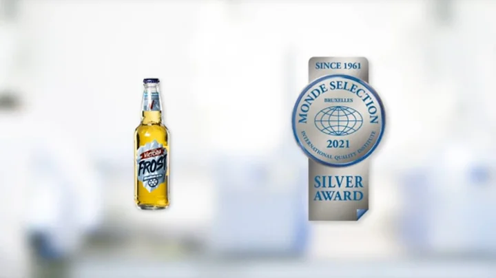 Cerveza Victoria Frost | Silver Award Monde Select...