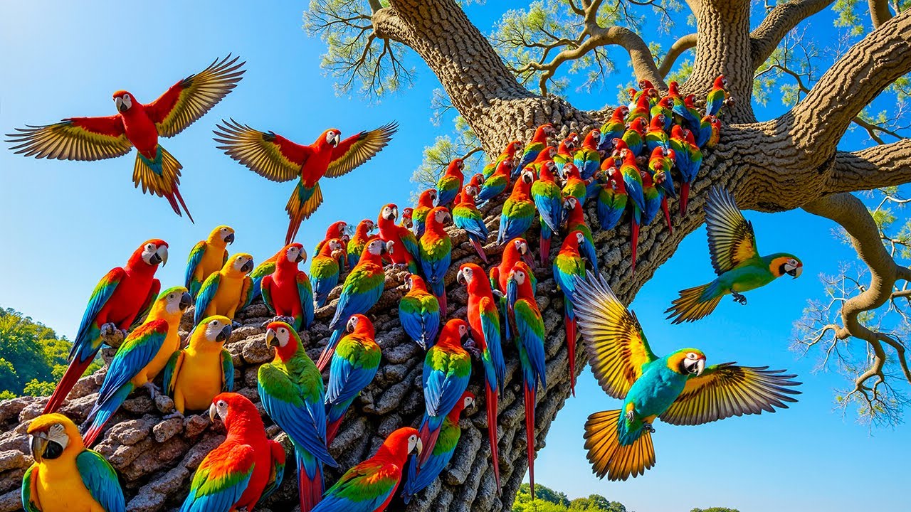 Nature’s Most Fascinating Secret Revealed – The Hidden Beauty of Wild Birds in Spring Wonderland