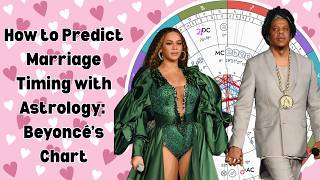 Using Astrology to Predict Relationship Timing: Beyonce's Birth Chart