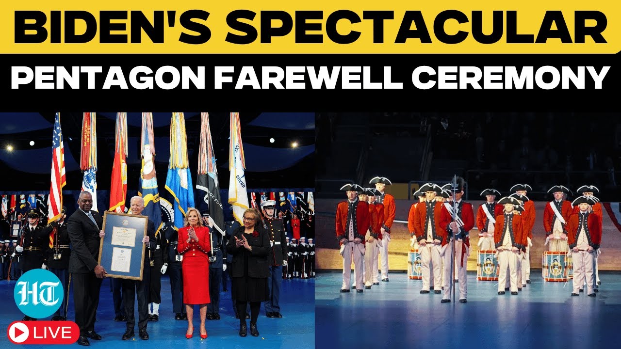 Commander-in-Chief's Last Salute LIVE: Biden's Emotional Military