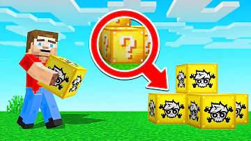 Opening CRAINER LUCKY BLOCKS In Minecraft!