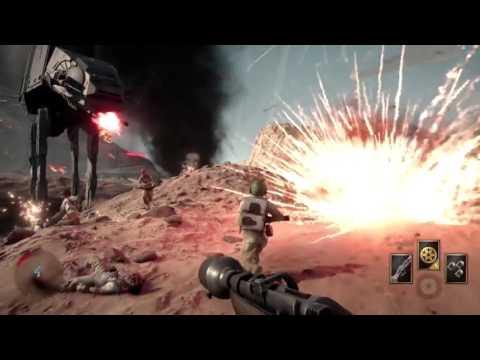 StarWars Battlefront Battle of Jakku Reveal Trailer