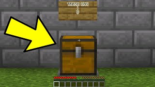 if trash cans were in minecraft