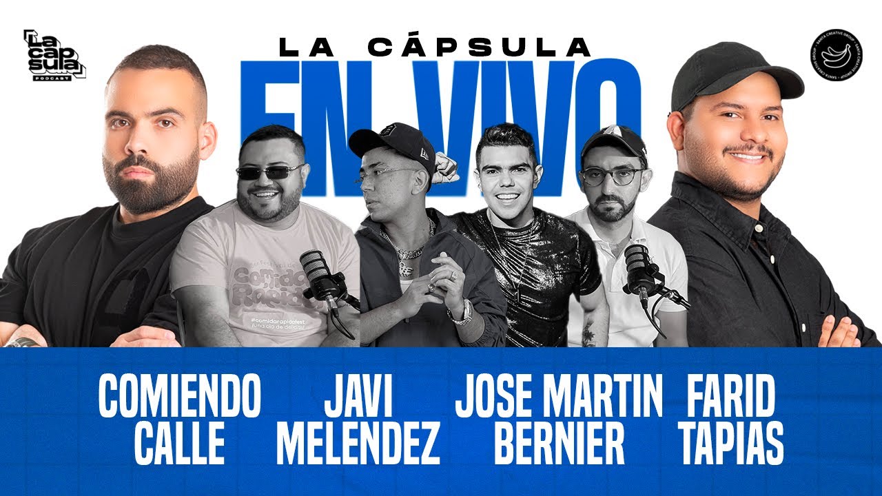 CAPSULA EN VIVO 19 DE MARZO: Javi Melendez, José Martin Bernier, Comiendo Calle, Farid Tapias