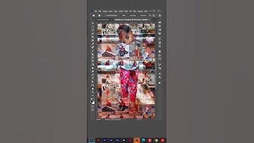 How to create Mosaic effect in Photoshop