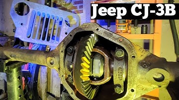 Willys Jeep Rear Axle Setup and Lock Right Locker Install - CJ-3B