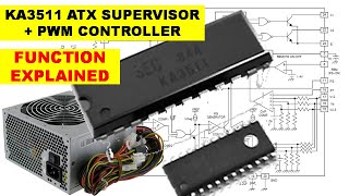 {585} KA5711 Intelligent PWM Controller IC || KA5711DS KA5711BS Computer PSU Supervisor & PWM IC