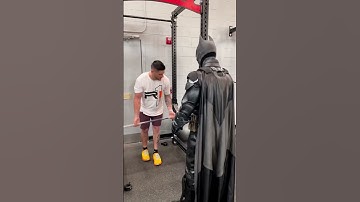 When I catch someone curling in the squat rack 🦇💪...#batman #gymbro #gymhumor #alphamale #fitfam