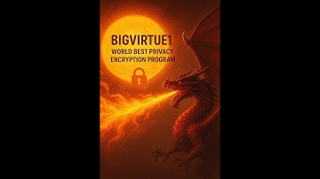 bigvirtue1 Unofficial No.1 exe decryption privacy public key file encryption program working video 1