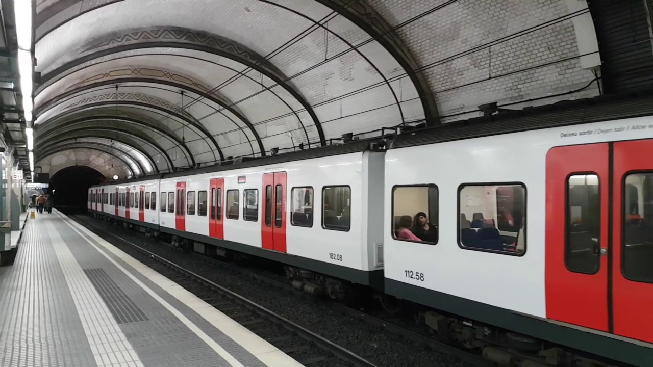 Trenes trains  in Barcelona